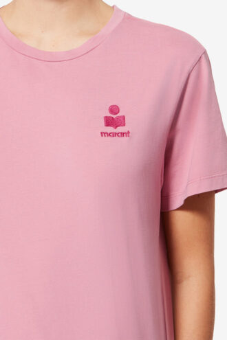 Aby Kurzarm-Baumwoll-T-Shirt