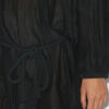 Adeliani Kurzes Baumwollkleid mit langen Ärmeln Adeliani Kurzes Baumwollkleid mit langen Ärmeln