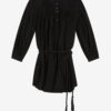 Adeliani Kurzes Baumwollkleid mit langen Ärmeln Adeliani Kurzes Baumwollkleid mit langen Ärmeln