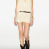 Adelita Drapiertes Jersey-Bustierkleid