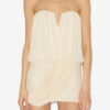 Adelita Drapiertes Jersey-Bustierkleid