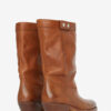 Ademe Lederstiefel im Biker-Stil Ademe Lederstiefel im Biker-Stil