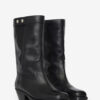 Ademe Lederstiefel im Biker-Stil Ademe Lederstiefel im Biker-Stil