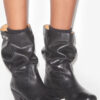 Ademe Lederstiefel im Biker-Stil Ademe Lederstiefel im Biker-Stil