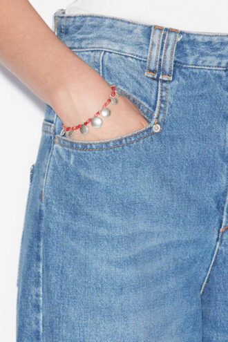 Adriel Armband aus Naturstein und Messing