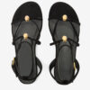 Aeza Flache Sandalen aus Wildleder