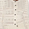 Ajaline Kurze Strickjacke mit Lochmuster Ajaline Kurze Strickjacke mit Lochmuster