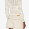 Ajaline Kurze Strickjacke mit Lochmuster Ajaline Kurze Strickjacke mit Lochmuster