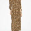 Albini Midi-Kleid aus Seidenmischung mit Raffungen Albini Midi-Kleid aus Seidenmischung mit Raffungen