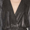 Alexane Kurzes drapiertes Metallic-Kleid Alexane Kurzes drapiertes Metallic-Kleid