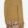 Aliocha Pullover mit Stehkragen aus einfarbigem Alpaka-Strick Aliocha Pullover mit Stehkragen aus einfarbigem Alpaka-Strick