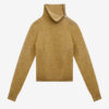 Aliocha Pullover mit Stehkragen aus einfarbigem Alpaka-Strick Aliocha Pullover mit Stehkragen aus einfarbigem Alpaka-Strick