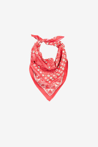 Altena Baumwoll-Bandana-Foulard mit Print