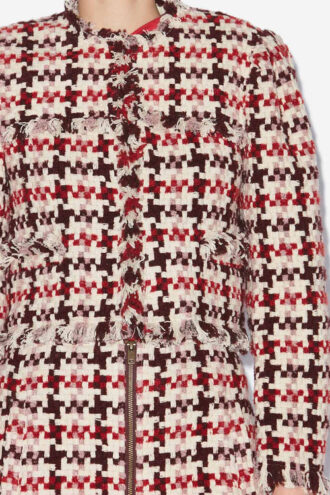 Amelio Kurze Tweedjacke