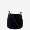 Anahi Schultertasche aus geflochtenem Wildleder