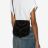 Anahi Schultertasche aus geflochtenem Wildleder