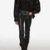 Aneli Lederjacke aus Lammleder mit Taschen