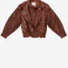 Aneli Lederjacke aus Lammleder mit Taschen