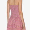 Anka Leichtes Baumwollkleid mit Smokarbeit und Print Anka Leichtes Baumwollkleid mit Smokarbeit und Print