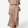 Ansley Langes Kleid aus floralem Seidenjacquard Ansley Langes Kleid aus floralem Seidenjacquard