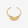 Armreif Ory aus goldfarbenem Messing