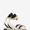 Aselda Sandalen aus Wildleder mit Schmucksteinen Aselda Sandalen aus Wildleder mit Schmucksteinen