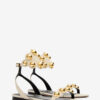 Aselda Sandalen aus Wildleder mit Schmucksteinen Aselda Sandalen aus Wildleder mit Schmucksteinen