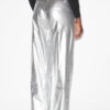 Aude Hose aus beschichteter Baumwolle mit Silberfinish Aude Hose aus beschichteter Baumwolle mit Silberfinish