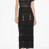 Aurore Langes Kleid aus durchbrochenem Strick Aurore Langes Kleid aus durchbrochenem Strick