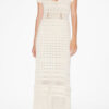 Aurore Langes Kleid aus durchbrochenem Strick Aurore Langes Kleid aus durchbrochenem Strick