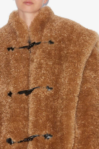 Avalia Mantel im Curly-Fur-Stil Avalia Mantel im Curly-Fur-Stil