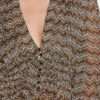 Axeline gerafftes Oberteil aus Musselin