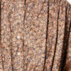 Azalea Blütenmuster-Seidenjacquard-Oberteil