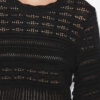 Azelia Locker sitzender Strickpullover mit Lochmuster