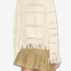 Azilis Makramee-Strickpullover
