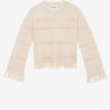 Azilis Makramee-Strickpullover