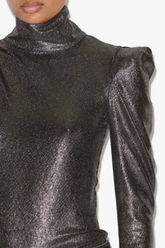 Baiola Metallic-Langarmshirt
