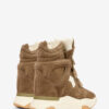 Balskee High-Top-Sneaker aus Wildleder und Kalbsleder mit Keilabsatz Balskee High-Top-Sneaker aus Wildleder und Kalbsleder mit Keilabsatz