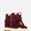 Balskee High-Top-Sneaker aus Wildleder und Kalbsleder mit Keilabsatz Balskee High-Top-Sneaker aus Wildleder und Kalbsleder mit Keilabsatz