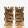 Balskee High-Top-Sneaker aus Wildleder und Kalbsleder mit Keilabsatz Balskee High-Top-Sneaker aus Wildleder und Kalbsleder mit Keilabsatz