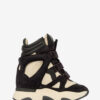 Balskee High-Top-Sneaker mit Keilabsatz aus Wildkalbsleder Balskee High-Top-Sneaker mit Keilabsatz aus Wildkalbsleder