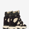 Balskee High-Top-Sneaker mit Keilabsatz aus Wildkalbsleder Balskee High-Top-Sneaker mit Keilabsatz aus Wildkalbsleder