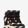 Balskee High-Top-Sneaker mit Keilabsatz aus Wildkalbsleder Balskee High-Top-Sneaker mit Keilabsatz aus Wildkalbsleder