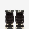 Balskee High-Top-Sneaker mit Keilabsatz aus Wildkalbsleder Balskee High-Top-Sneaker mit Keilabsatz aus Wildkalbsleder