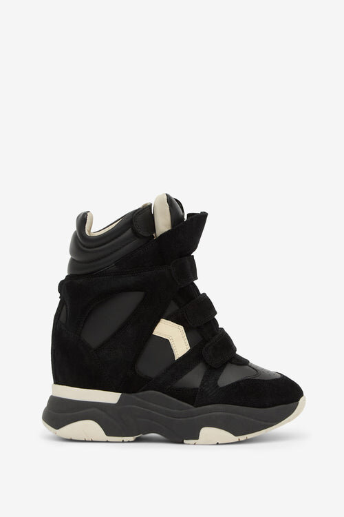 Balskee High-Top-Sneakers mit Keilabsatz aus Leder Balskee High-Top-Sneakers mit Keilabsatz aus Leder