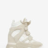 Balskee High-Top-Sneakers mit Keilabsatz aus Leder Balskee High-Top-Sneakers mit Keilabsatz aus Leder