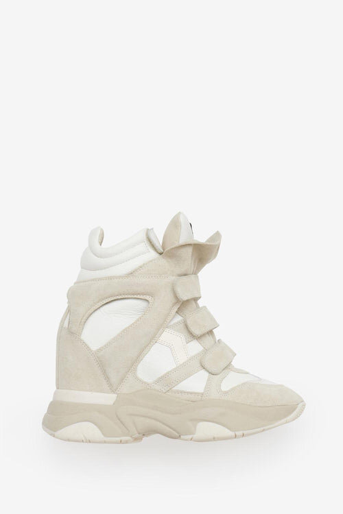 Balskee High-Top-Sneakers mit Keilabsatz aus Leder Balskee High-Top-Sneakers mit Keilabsatz aus Leder