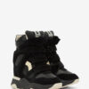 Balskee High-Top-Sneakers mit Keilabsatz aus Leder Balskee High-Top-Sneakers mit Keilabsatz aus Leder