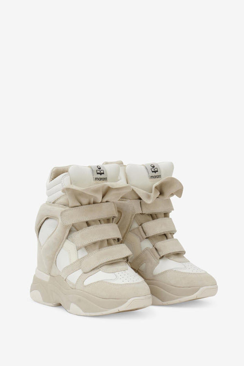 Balskee High-Top-Sneakers mit Keilabsatz aus Leder Balskee High-Top-Sneakers mit Keilabsatz aus Leder