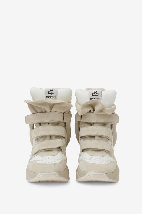 Balskee High-Top-Sneakers mit Keilabsatz aus Leder Balskee High-Top-Sneakers mit Keilabsatz aus Leder